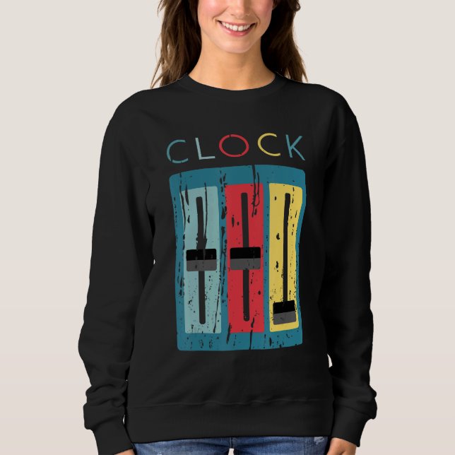 Modular synchronisierter Vintager Analogsynthesize Sweatshirt (Vorderseite)