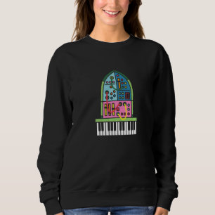 Modular Synthesizer Analog Church Gear Producer ne Sweatshirt