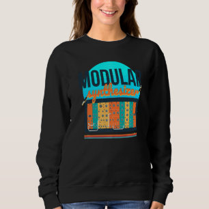Modular Synthesizer Synthwave 80er Synth Synthesiz Sweatshirt