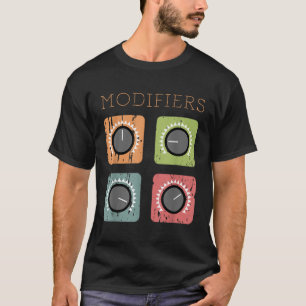 Modularer Synth Vintager Analogsynthesizer218 T-Shirt