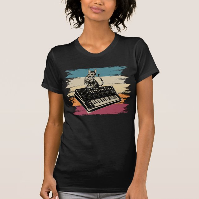 Modularer Synthesizer Elektronische Musik Analog C T-Shirt (Vorderseite)
