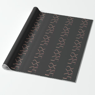 Modularer Synthesizer Vintage-Analog-Wellenform Geschenkpapier