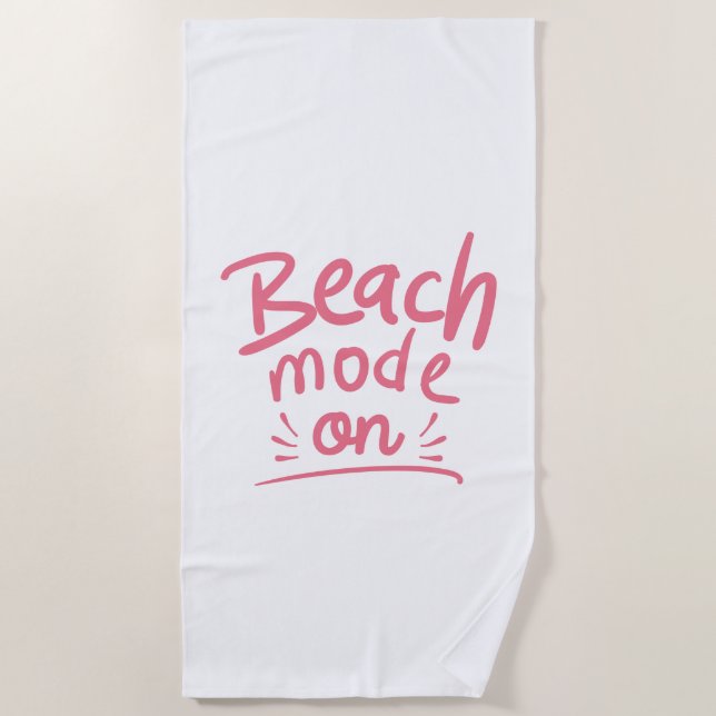 Modus "Beach" Strandtuch (Vorderseite)