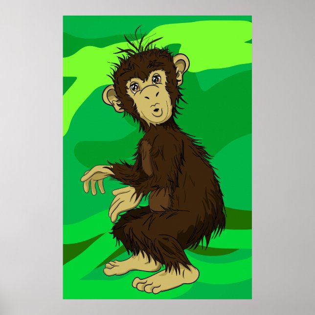 Moe Monkey Poster (Vorne)