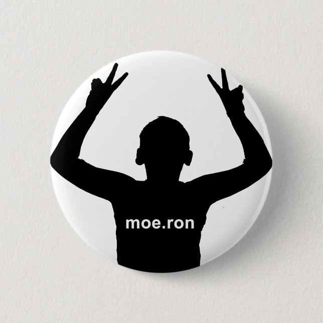 moe.ron button (Vorderseite)
