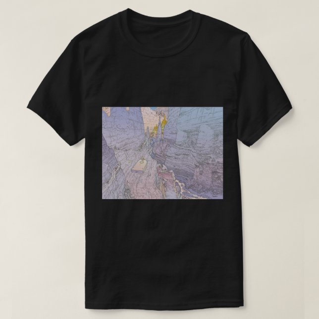 Moebius Art - Jean Giraud T-Shirt (Design vorne)