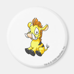 Moehog Gelb Magnet
