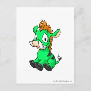 Moehog Green Postkarte