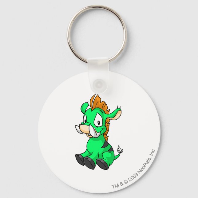 Moehog Green Schlüsselanhänger (Vorderseite)
