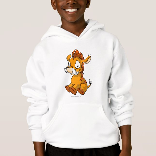 Moehog Orange Hoodie (Vorderseite)