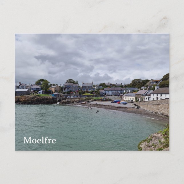 Moelfre, Anglesey Postkarte (Vorderseite)