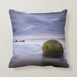 Moeraki Flussstein-Sonnenaufgang-Meerblick Kissen