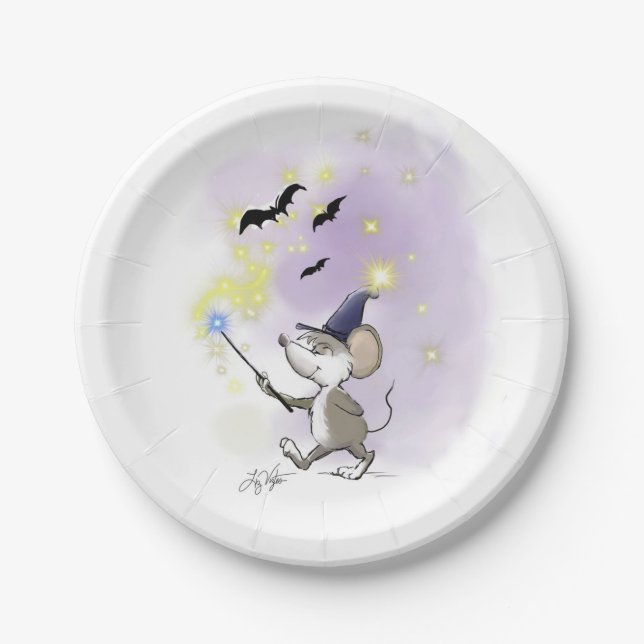 Moe's glückliches Halloween Pappteller (Vorderseite)
