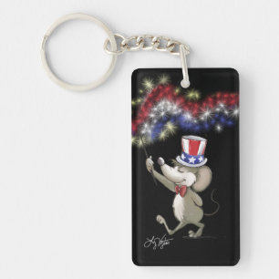 Moe's Happy 4 juillet Porte - clé de nuit