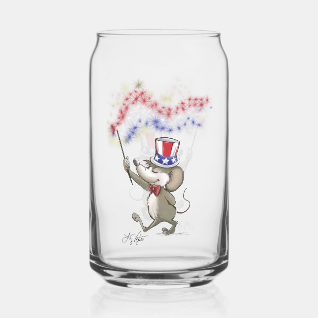 Moe's Happy 4. Juli Dosenglas (Vorderseite)