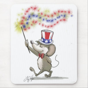 Moe's Happy 4. Juli Mousepad