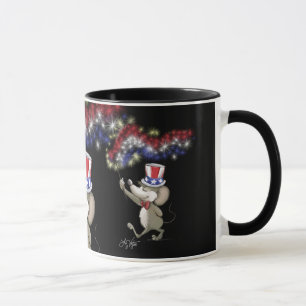 Moe's Happy 4. Juli Night Celebration Tasse