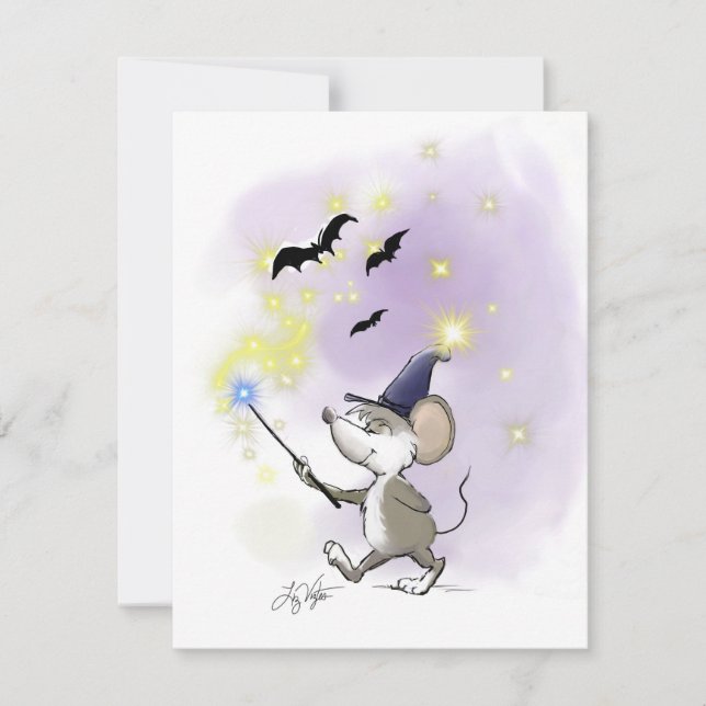 Moe's Happy Halloween Einladung (Vorderseite)