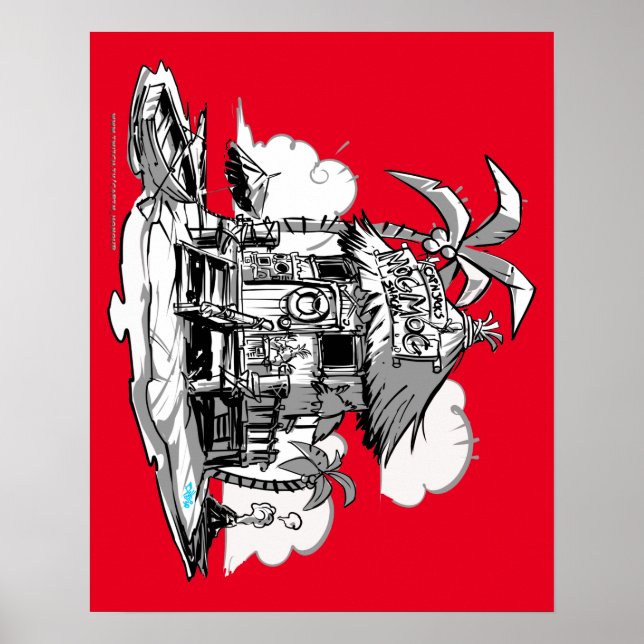 Mog Mog Shack Poster (Vorne)