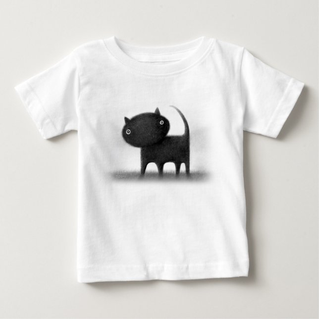 "Mog" Säugling Baby T-shirt (Vorderseite)