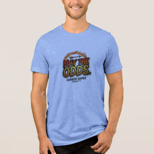 Möge das Glück. – Minimale Inspirierende Typografi Tri-Blend Shirt