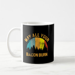 Möge dein Bacon die Steak Cooking Biene brennen Kaffeetasse