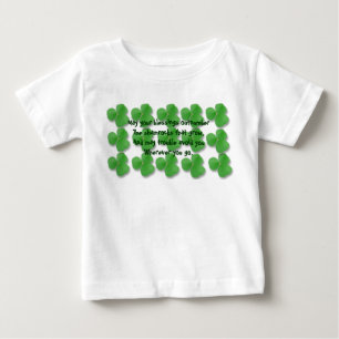 Möge dein Segeln in den Kleeblättern ausgehen Baby T-shirt