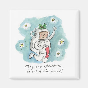 Möge deine Weihnachten aus dieser Welt sein Magnet