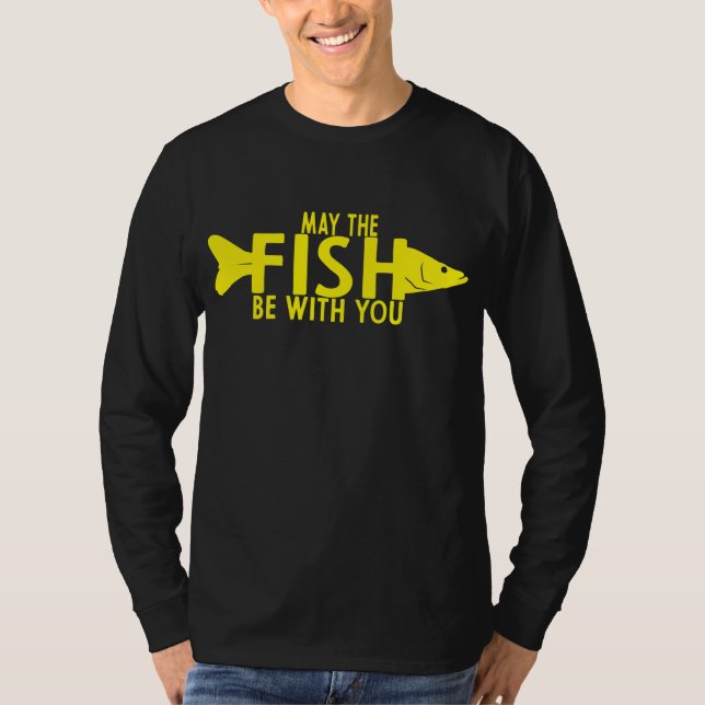 Möge der FISH bei dir sein  T-Shirt (Vorderseite)