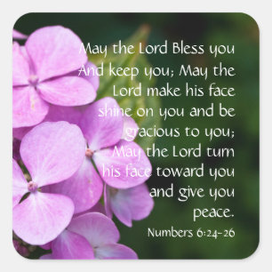 Möge der Herr dir den Sticker segnen