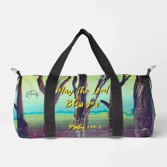 Möge der Herr segnen Sie schneiden Nähtasche druck Duffle Bag (Vorderseite)