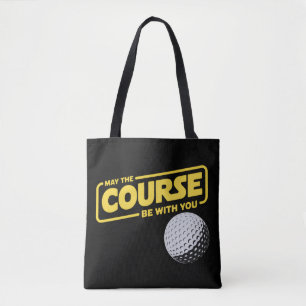 Möge der Kurs mit dir sein Lustiger Golf Golfsport Tasche