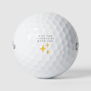 'Möge der Platz mit dir sein' Humor Sci-Fi-Fans Golfball