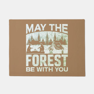 Möge der Wald bei dir sein Fußmatte