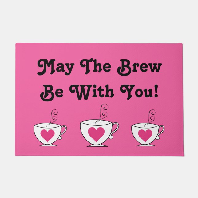 "Möge die Braut bei dir sein!" Fußmatte (Vorderseite)