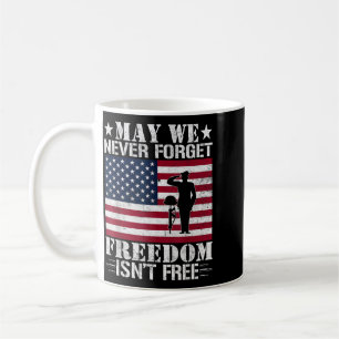 Möge Dom niemals den patriotischen Veteranen vergi Kaffeetasse