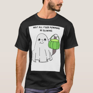 Mögen alle deine Kürbisse leuchten Schwarze Kleidu T-Shirt