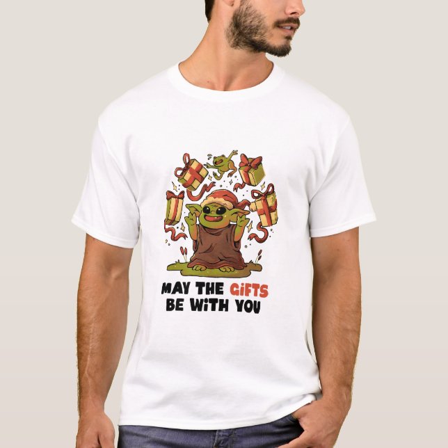 Mögen die Geschenke bei dir sein T-Shirt (Vorderseite)