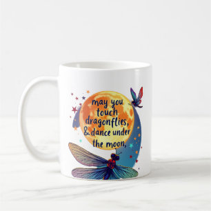 Mögest du Libellen berühren und Sterne mit Feen ta Kaffeetasse