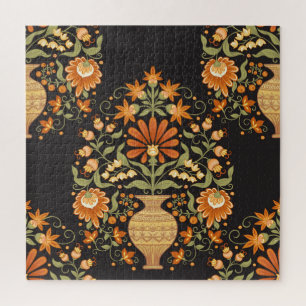 Moghul-Fantasie: Retro-Blumenopulenz