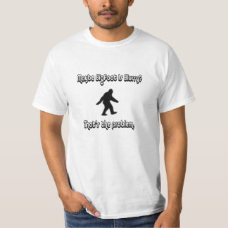 Möglicherweise ist Bigfoot undeutlich T-Shirt