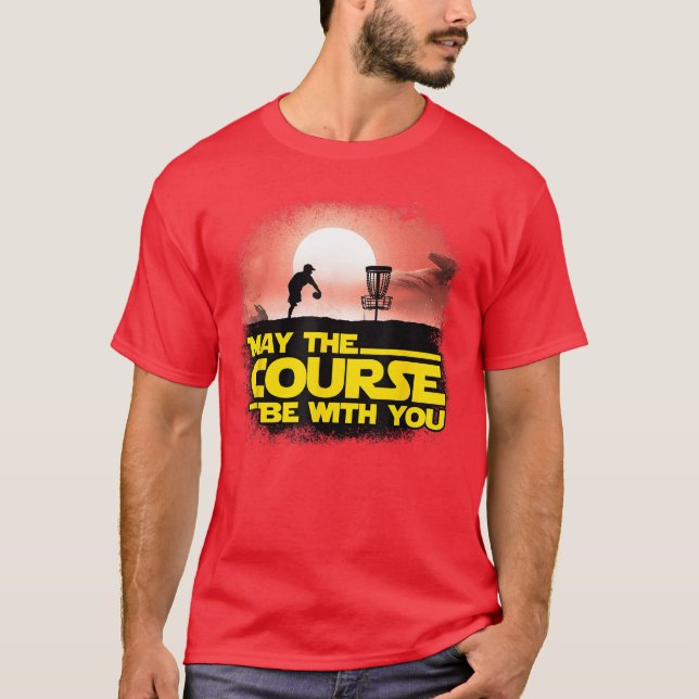 Möglicherweise sei der Kurs mit dir Golf-Geschenke T-Shirt (Vorderseite)