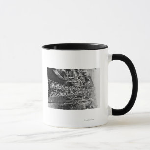 Möglichkeits-Bergarbeiter, die oben Coeur d'Alene Tasse