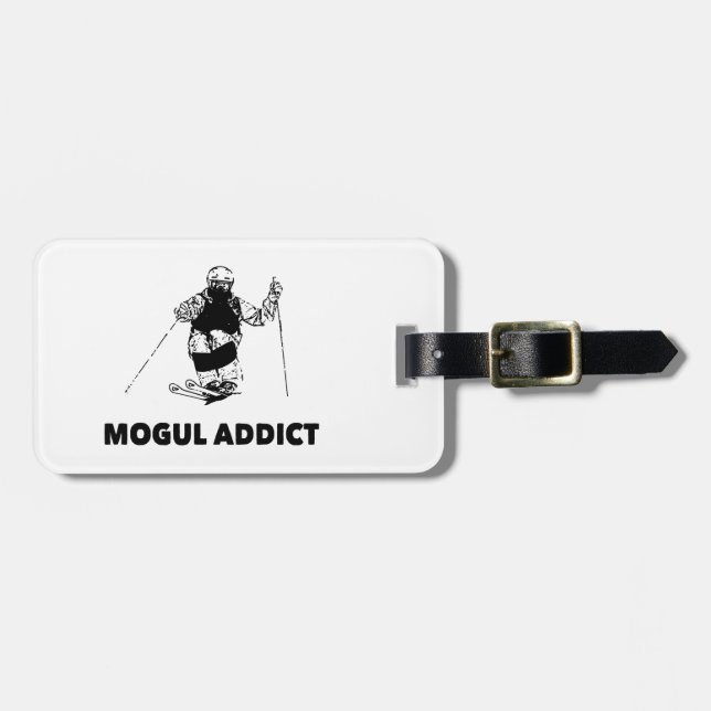 Mogul Addict Gepäckanhänger (Vorderseite horizontal)