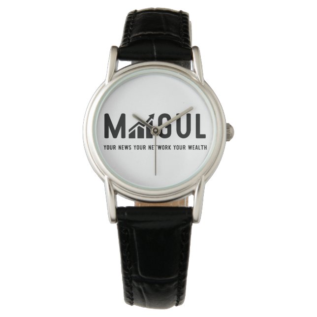 MOGUL LEATHER WATCH ARMBANDUHR (Vorderseite)