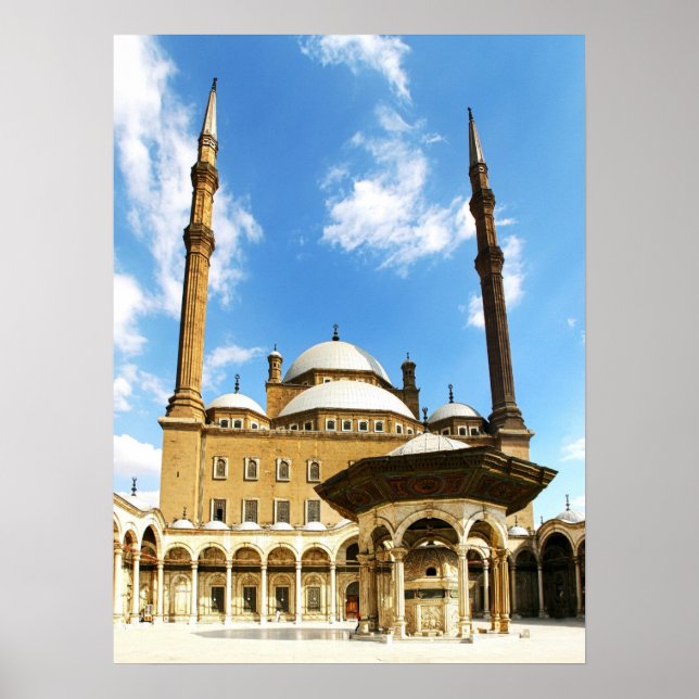 Mohamed-Ali-Moschee Poster (Vorne)