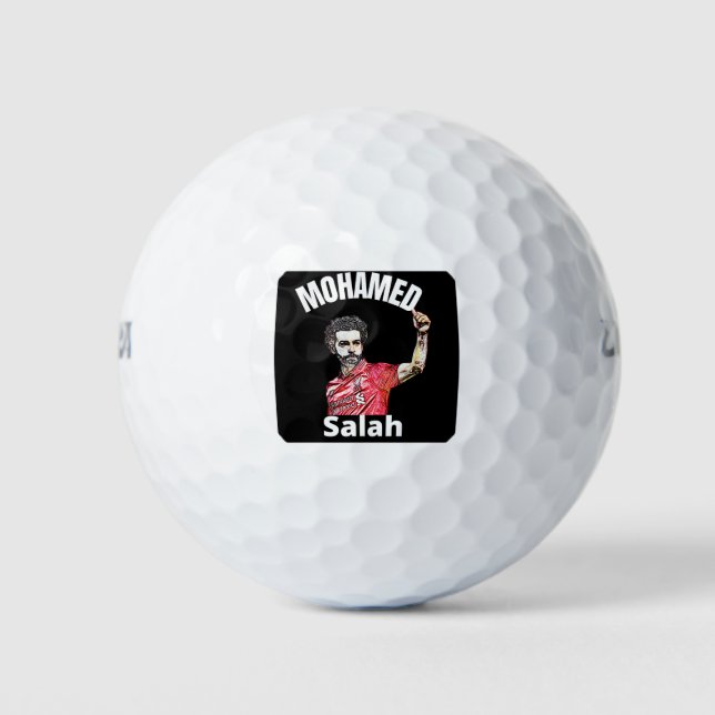 Mohamed Salah Golfball (Vorderseite)