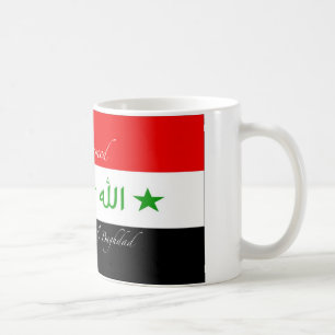 Mohamed-Tasse - alte der Irak-Flagge Kaffeetasse