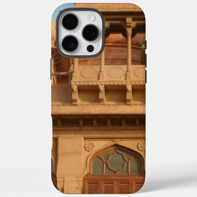 Mohatta Palace Museum: Iconic Design iPhone 16 Pro Max Hülle (Rückseite)