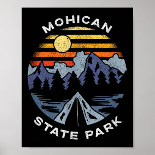 Mohican State Park Ohio Wald Camping Urlaub Poster